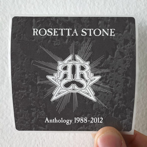 Rosetta Stone Anthology 1988 2012 Album Cover Sticker Rosetta Stone Anthology 1988 2012 Album Cover Sticker