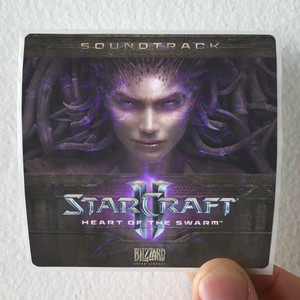 Russell Brower Starcraft Ii Heart Of The Swarm Album Cover Sticker Russell Brower Starcraft Ii Heart Of The Swarm Album Cover Sticker