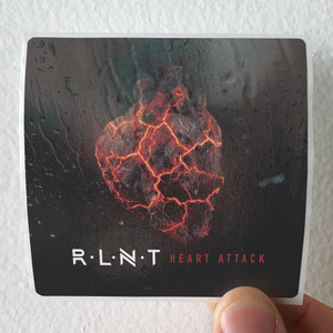 Relent Heart Attack 1 Album Cover Sticker Relent Heart Attack 1 Album Cover Sticker