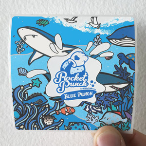 Rocket Punch Blue Punch Album Cover Sticker Rocket Punch Blue Punch Album Cover Sticker