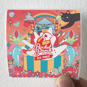 Rocket Punch Red Punch Album Cover Sticker Rocket Punch Red Punch Album Cover Sticker