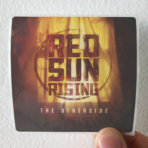 Red Sun Rising The Otherside Album Cover Sticker Red Sun Rising The Otherside Album Cover Sticker