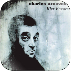 Charles Aznavour Hier Encore Album Cover Sticker Album Cover Sticker