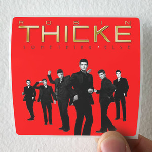Robin Thicke Something Else Album Cover Sticker