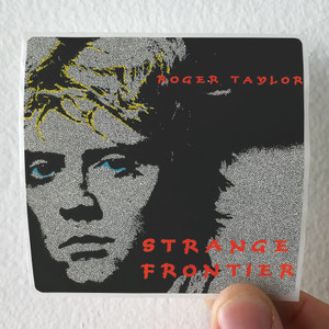 Roger Taylor Strange Frontier Album Cover Sticker Roger Taylor Strange Frontier Album Cover Sticker