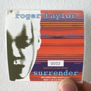 Roger Taylor Surrender 1 Album Cover Sticker