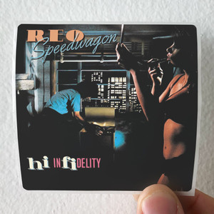 REO Speedwagon Hi Infidelity 1 Album Cover Sticker REO Speedwagon Hi Infidelity 1 Album Cover Sticker