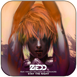 Zedd Stay The Night Album Cover Sticker Zedd Stay The Night Album Cover Sticker