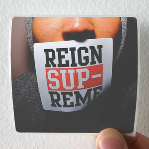 Reign Supreme American Violence Album Cover Sticker Reign Supreme American Violence Album Cover Sticker