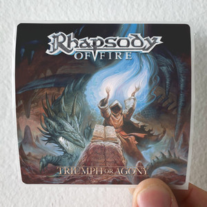 Rhapsody of Fire Triumph Or Agony Album Cover Sticker Rhapsody of Fire Triumph Or Agony Album Cover Sticker