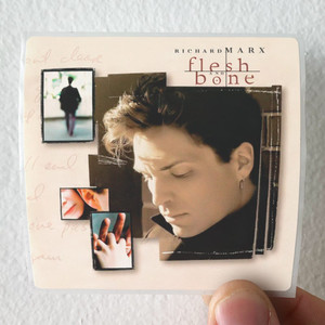 Richard Marx Flesh And Bone Album Cover Sticker Richard Marx Flesh And Bone Album Cover Sticker