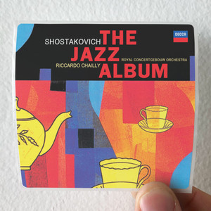 Riccardo Chailly The Jazz Album Album Cover Sticker Riccardo Chailly The Jazz Album Album Cover Sticker