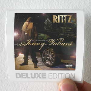 Rittz The Life And Times Of Jonny Valiant 1 Album Cover Sticker