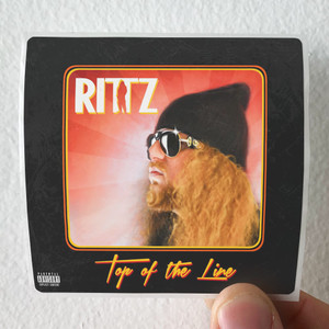 Rittz Top Of The Line Album Cover Sticker Rittz Top Of The Line Album Cover Sticker