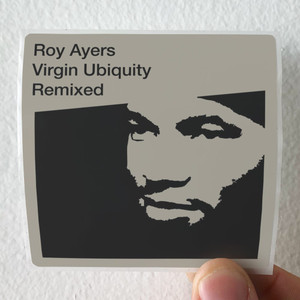 Roy Ayers Virgin Ubiquity Remixed Album Cover Sticker Roy Ayers Virgin Ubiquity Remixed Album Cover Sticker