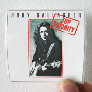 Rory Gallagher Top Priority 1 Album Cover Sticker Rory Gallagher Top Priority 1 Album Cover Sticker