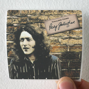 Rory Gallagher Calling Card Album Cover Sticker Rory Gallagher Calling Card Album Cover Sticker
