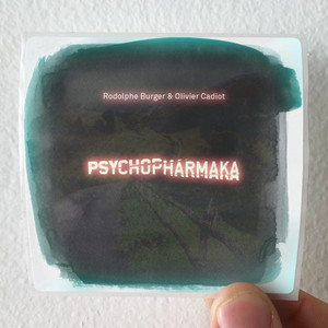 Rodolphe Burger Psychopharmaka Album Cover Sticker Rodolphe Burger Psychopharmaka Album Cover Sticker