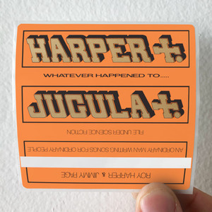 Roy Harper Whatever Happened To Jugula Album Cover Sticker Roy Harper Whatever Happened To Jugula Album Cover Sticker