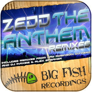 Zedd The Anthem Remixes Album Cover Sticker Zedd The Anthem Remixes Album Cover Sticker