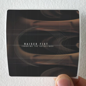 Raised Fist Ignoring The Guidelines Album Cover Sticker