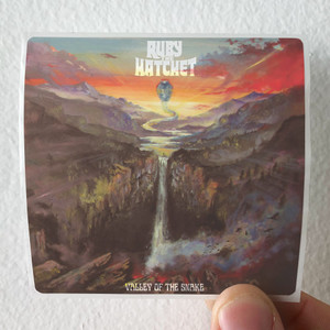 Ruby the Hatchet Valley Of The Snake Album Cover Sticker Ruby the Hatchet Valley Of The Snake Album Cover Sticker