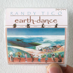 Randy Tico Earth Dance Album Cover Sticker Randy Tico Earth Dance Album Cover Sticker