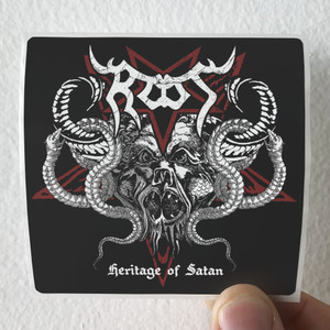 Root Heritage Of Satan Album Cover Sticker Root Heritage Of Satan Album Cover Sticker