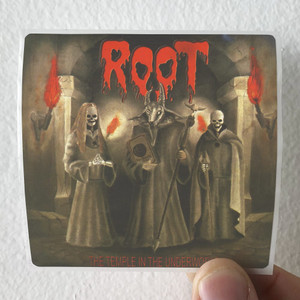 Root The Temple In The Underworld Album Cover Sticker