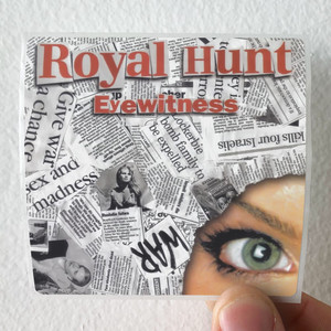 Royal Hunt Eyewitness Album Cover Sticker Royal Hunt Eyewitness Album Cover Sticker
