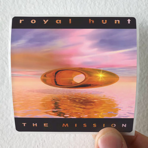 Royal Hunt The Mission Album Cover Sticker Royal Hunt The Mission Album Cover Sticker