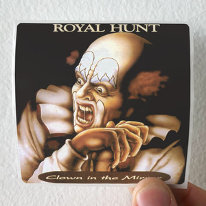 Royal Hunt Clown In The Mirror Album Cover Sticker Royal Hunt Clown In The Mirror Album Cover Sticker