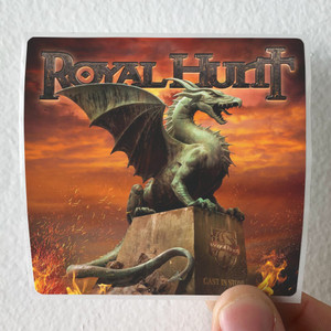 Royal Hunt Cast In Stone Album Cover Sticker Royal Hunt Cast In Stone Album Cover Sticker