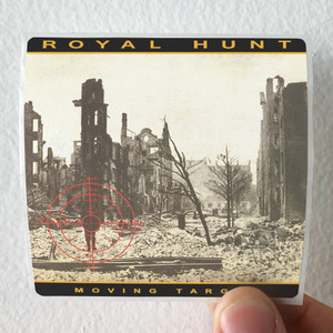 Royal Hunt Moving Target Album Cover Sticker Royal Hunt Moving Target Album Cover Sticker
