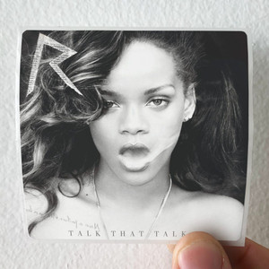 Rihanna Talk That Talk Album Cover Sticker