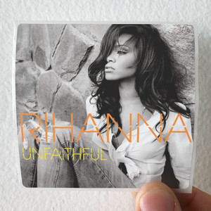 Rihanna Unfaithful Album Cover Sticker Rihanna Unfaithful Album Cover Sticker