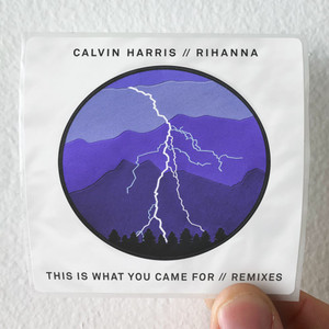 Rihanna This Is What You Came For 1 Album Cover Sticker Rihanna This Is What You Came For 1 Album Cover Sticker
