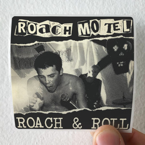 Roach Motel Roach Roll Album Cover Sticker Roach Motel Roach Roll Album Cover Sticker