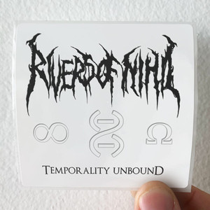 Rivers of Nihil Temporality Unbound Album Cover Sticker Rivers of Nihil Temporality Unbound Album Cover Sticker