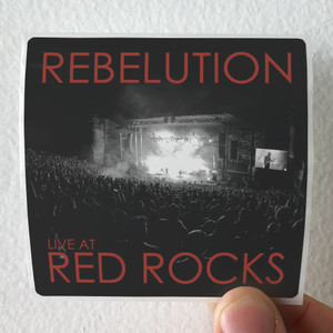 Rebelution Live At Red Rocks Album Cover Sticker Rebelution Live At Red Rocks Album Cover Sticker