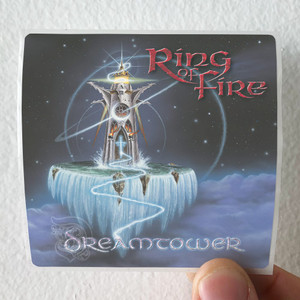 Ring of Fire Dreamtower Album Cover Sticker Ring of Fire Dreamtower Album Cover Sticker