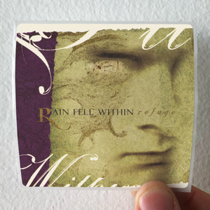 Rain Fell Within Refuge Album Cover Sticker
