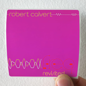 Robert Calvert Freq Album Cover Sticker Robert Calvert Freq Album Cover Sticker