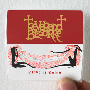 Reverend Bizarre Slave Of Satan Album Cover Sticker