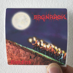 Ragnarok Nattferd Album Cover Sticker Ragnarok Nattferd Album Cover Sticker