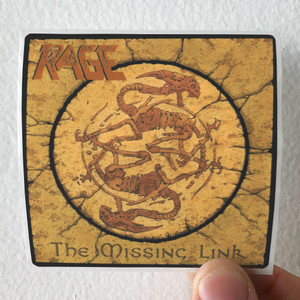 Rage The Missing Link Album Cover Sticker Rage The Missing Link Album Cover Sticker