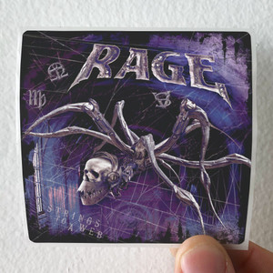 Rage Strings To A Web Album Cover Sticker Rage Strings To A Web Album Cover Sticker