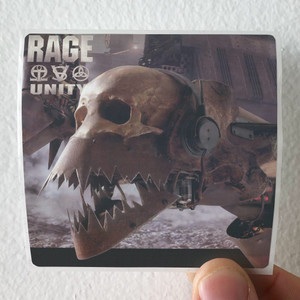 Rage Unity 1 Album Cover Sticker Rage Unity 1 Album Cover Sticker