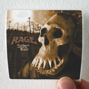 Rage Seasons Of The Black Album Cover Sticker