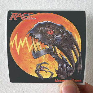 Rage Extended Power Album Cover Sticker Rage Extended Power Album Cover Sticker